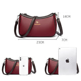 Casual Soft Leather Shoulder Bag for Women