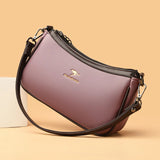 Casual Soft Leather Shoulder Bag for Women