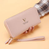 High Fashion Double Zipper Women's Wallet Clutch