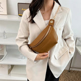 Women Chest Bag Casual Leather Shoulder Bags For Women Crossbody Chest Bag Women