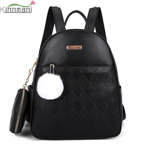 Soft Leather Women Backpacks for Travel, School, Girls