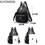 Soft Leather Women Backpacks Purse Travel Shoulder Bags