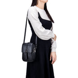 Women Leather Crossbody Bag Flap Shoulder Messenger Handbags