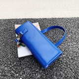 Women Bag PU Fashionable Purses Solid Hasp Hard Shoulder Bags