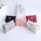 Tassel Embroidery Handbags Leather Women Crossbody Messenger Bags