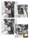 Rhinestone Shoulder Bag Women Bling Handbag