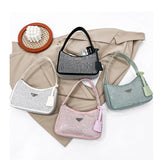 Rhinestone Shoulder Bag Women Bling Handbag