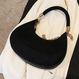 Women Handbag Small Size Retro Casual All Match Hobos Bag