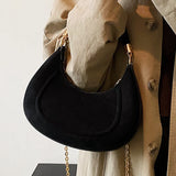 Women Handbag Small Size Retro Casual All Match Hobos Bag