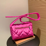 Nylon Crossbody Bag Flap Messenger Bag for Women