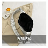 Women Nylon Crossbody Bag Flap Messenger Bag Versatile