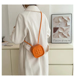 Women PU Leather Crossbody Bag Tassel Square Mini Messenger Bag