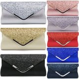 Women Clutch Bags Envelope Bridal Evening Handbags Party Bag
