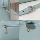 Women Crossbody Bag Soft PU Leather Purse Tote Handbag