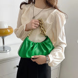 Women Armpit Bag Pink Cloud Bag Female Clutches Evening Bolsa