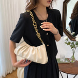 Women Armpit Bag Pink Cloud Bag Female Clutches Evening Bolsa