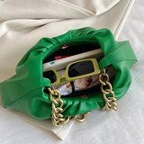 Women Armpit Bag Pink Cloud Bag Female Clutches Evening Bolsa