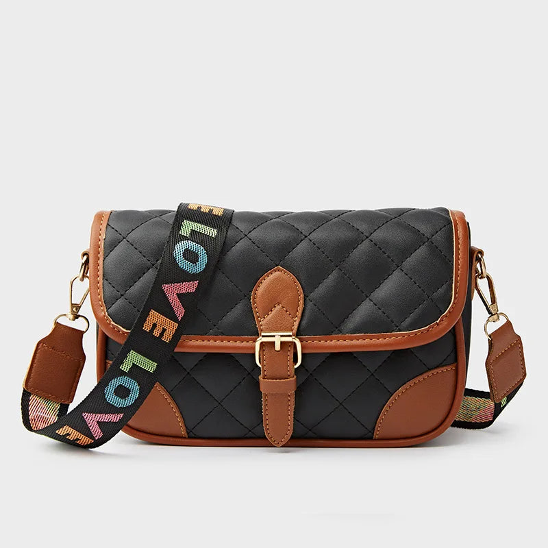 Women Diamond Mini Messenger Bag Crossbody Shoulder Purse Handbag