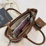 Green Shoulder Bags Messenger Bags Lady Pu Leather Big Totes Bolsas