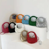 Summer Mini Crossbody Bags Handbag Noodle Shoulder Bag Purse