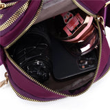 Women Mini Nylon Shoulder Bags Messenger Waterproof Handbag