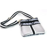 Neoprene Crossbody Bag Small Shoulder Handbag Waterproof Domil103