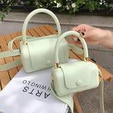 Women PU Leather Shoulder Bags Ladies Party Handbag Small Fl