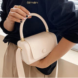 Women PU Leather Shoulder Bags Ladies Party Handbag Small Fl