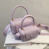 Women PU Leather Shoulder Bags Ladies Party Handbag Small Fl