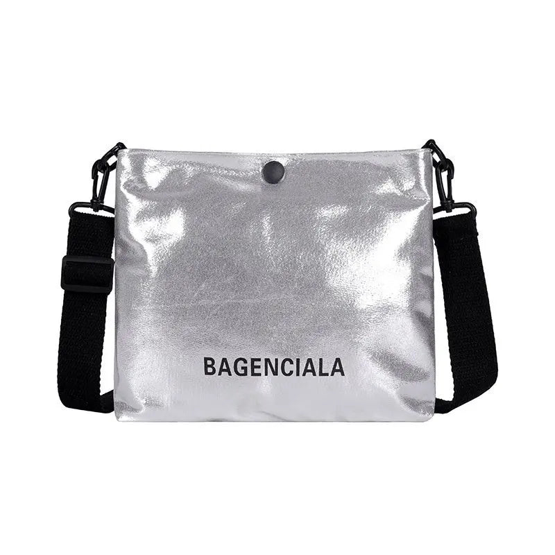 Women Shoulder Bag Handbag Bright Hand Tote Female Clutches Pouch Solid