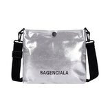 Women Shoulder Bag Handbag Bright Hand Tote Female Clutches Pouch Solid