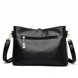 Women Shoulder Bag Messenger Crossbody Bags PU Leather Tassel Handbags