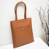 Women Shoulder Bag Soft Leather Handbag High Bucket Female Bag