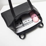 Women Shoulder Bag Soft Leather Handbag High Bucket Female Bag