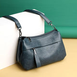 Women Shoulder Bag Soft PU Leather Messenger Bag Crossbody Bag Large Capacity Ha