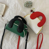 Women Shoulder Bag Texture Pu Leather Crossbody Bags