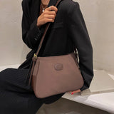 Matte Shoulder Bag Vintage Crossbody Handbag