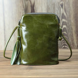 Small Leather Shoulder Bag Crossbody Handbag
