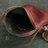 Small Leather Shoulder Bag Crossbody Handbag