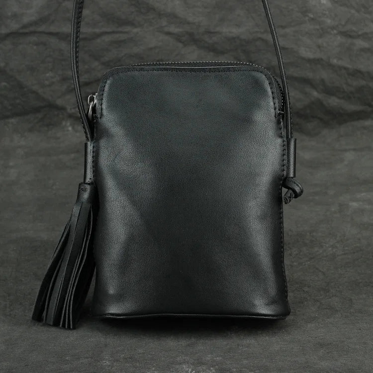 Small Leather Shoulder Bag Crossbody Handbag