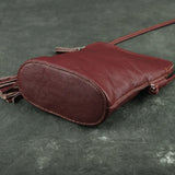 Small Leather Shoulder Bag Crossbody Handbag