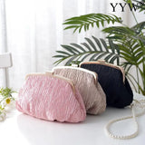 Women Silk Clutch Bag Evening Bag Satin Wedding Party Mini Wallet