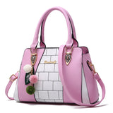 Spring All-match Contrast Shoulder Messenger Bag
