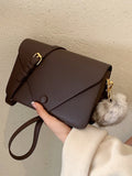 Women's Crossbody Bag Texture Pu Leather Single Shoulder Bags