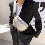 Women's Fanny Pack High Waist Bag Shoulder Crossbody Chest Bag