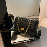 Women's Small Square Shoulder Bag High PU Material Purse