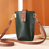 Women's Leather Shoulder Bag Soft Crossbody Phone Bag