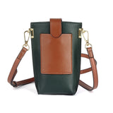 Women's Leather Shoulder Bag Soft Crossbody Phone Bag