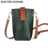 Women's Leather Shoulder Bag Soft Crossbody Phone Bag