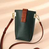 Women's Leather Shoulder Bag Soft Crossbody Phone Bag